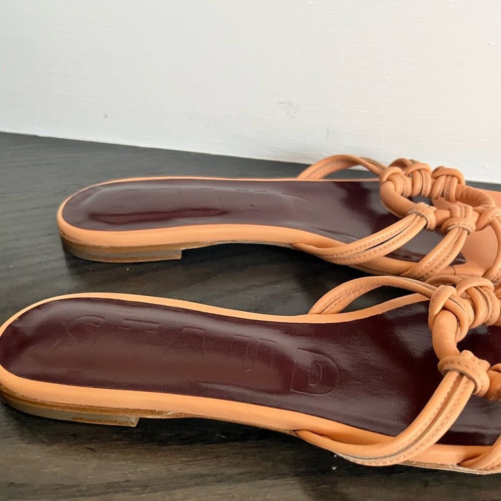 STAUD Adeline Leather Sandals - Picture 5 of 5